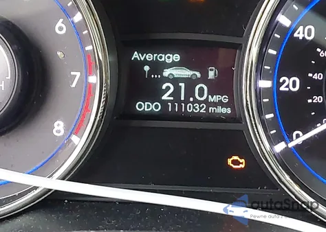 2013 Hyundai Sonata Limited z USA, uszkodzony, nr VIN 5NPEC4AC6DH604089